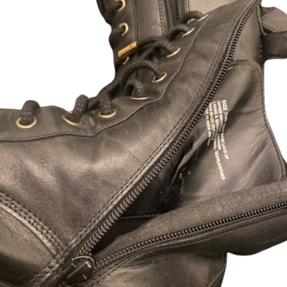 Brand Carvela Boot Sz.40..MADE IN INDIA Blk.Leather - Picture 9 of 13